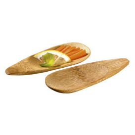 Łyżka Bambusowe do Degustacji 10x4cm (24 Sztuk)