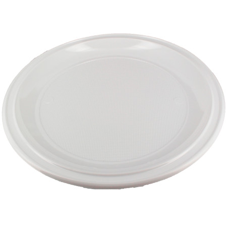 Talerz Plastikowe PS do Pizzi Białe Ø280 mm (400 Sztuk)