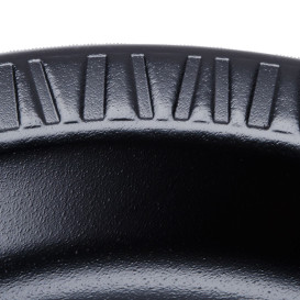 Talerz Styropianowe "Quiet Classic" Laminowane Czarni Ø180mm (125 Sztuk)
