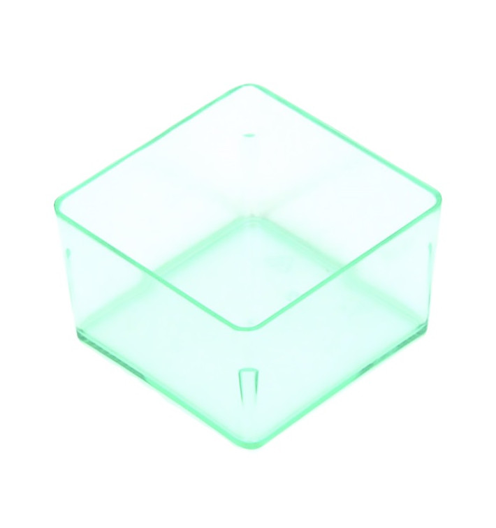 Tasting Plastic Bowl PS Water Green 4,2x4,2cm Tasting Plastic Bowl PS Water Green 4,2x4,2cm