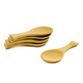 Łyżka Bambusowe do Degustacji 9cm (50 Sztuk)