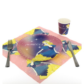 Paper Napkin Princess Design 33x33cm (20 Units) 