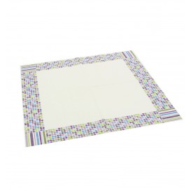 Paper Napkin Stripes and Moles Design 33x33cm (20 Units) 