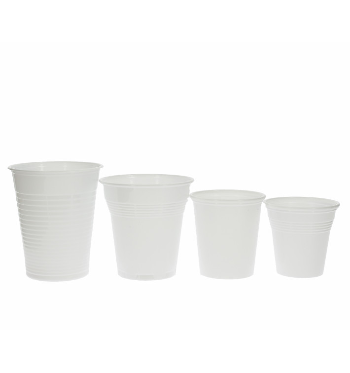 plastikowe kubki o pojemności vendingu