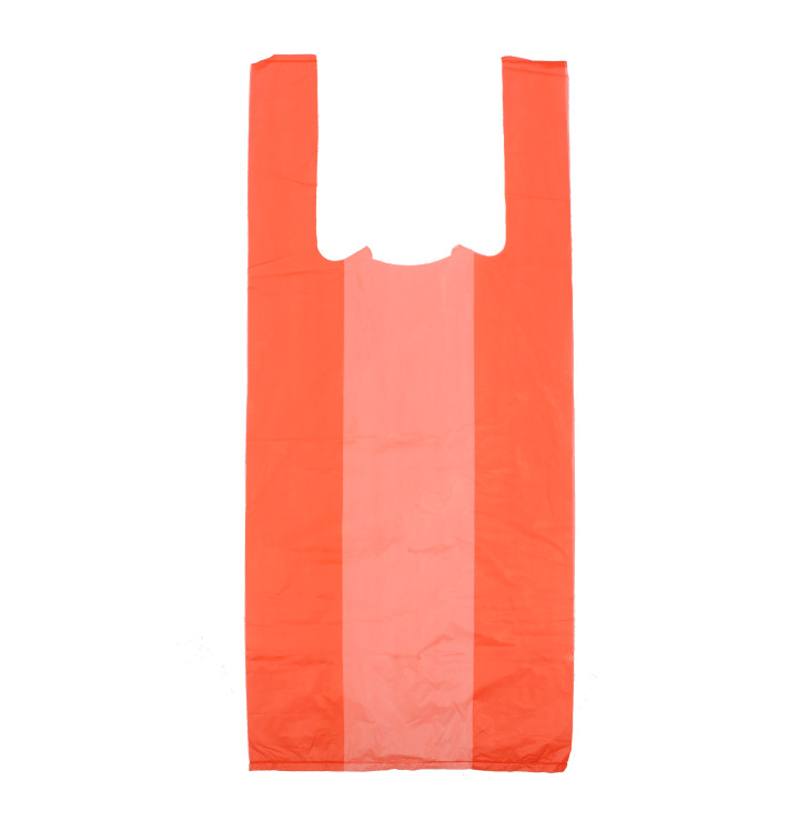 Reklamówki Plastikowe Zrywki 35x50cm Czerwerne Reklamówki Plastikowe Zrywki 35x50cm Czerwerne