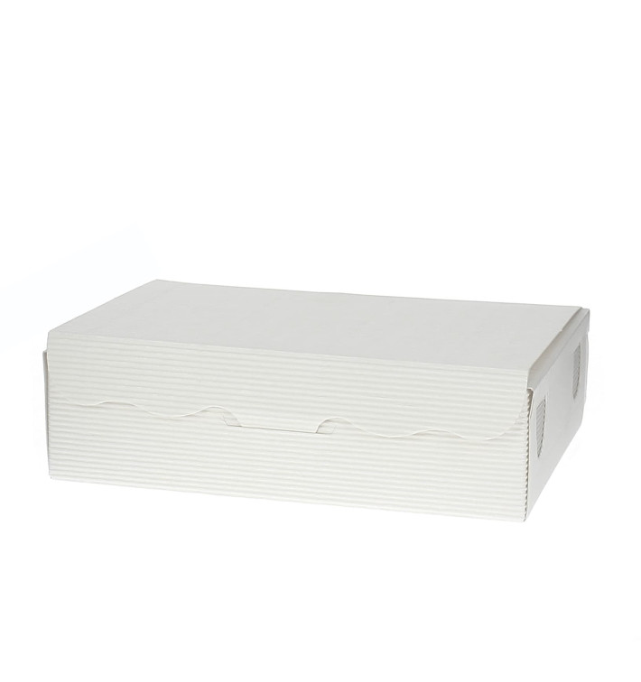 Pudełka na Czekoladki i Cukierki Białe 14x8x3,5cm 250g Pudełka na Czekoladki i Cukierki Białe 14x8x3,5cm 250g
