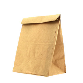 Torby Papierowe bez Uchwytów Kraft Brązowe 15+9x28cm (1000 Sztuk)