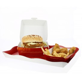 Pudełka na Burgeri 12x12x7 cm (25 Sztuk)