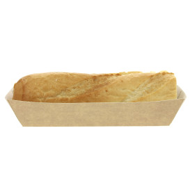 Tacki Łódki Papierowe Kraft Hot-Dogi 17x5,5x3,8cm (25 Sztuk)
