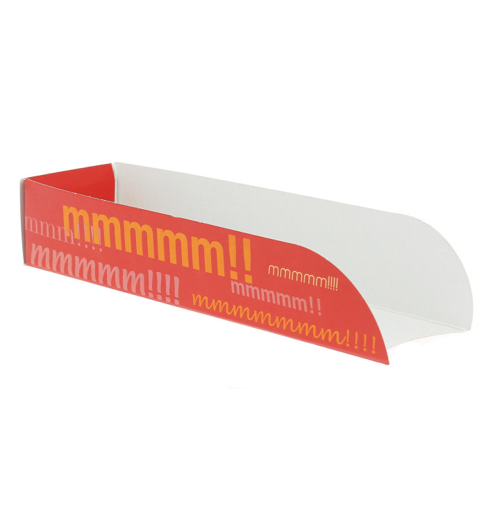 Rożek Papierowe Hot-Dogi 17x5x3,5cm Rożek Papierowe Hot-Dogi 17x5x3,5cm