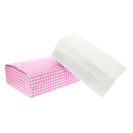 Pudełka Cukiernicze 17,5x11,5x4,7cm 250g Różowe (360 Sztuk)