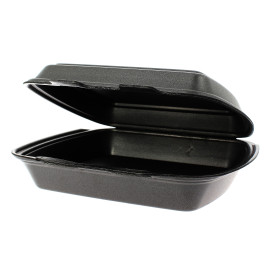 Pojemniki Styropianowe MenuBox 1C. Czarni 240x210x70mm 