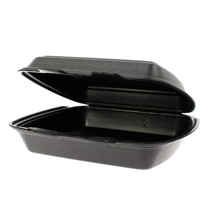 Pojemniki Styropianowe MenuBox 1C. Czarni 240x210x70mm Pojemniki Styropianowe MenuBox 1C. Czarni 240x210x70mm