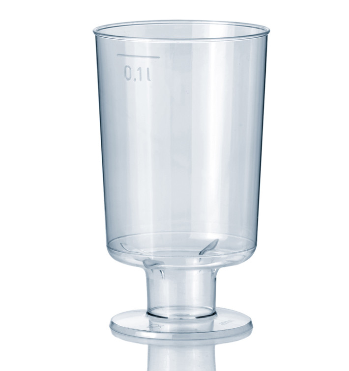 Kieliszki Plastikowe z Podstawa 100 ml Kieliszki Plastikowe z Podstawa 100 ml