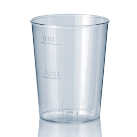 Kieliszki Pastikowe Przezroczyste do Shotów PS 40 ml 
