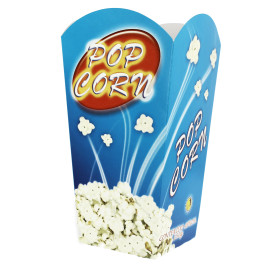 Pudełka na Popcorn Duże 150 gr 8,7x13x20,3cm (250 Sztuk)
