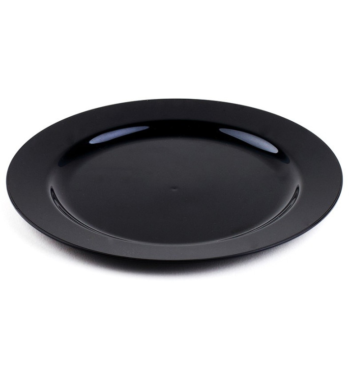 Talerz Plastikowe Bardzo Sztywny Czarni 26cm Talerz Plastikowe Bardzo Sztywny Czarni 26cm