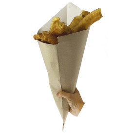 Rożek papierowi Naturalne 420mm 600g (1.000 Sztuk)