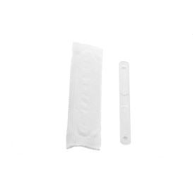 Mieszadełka w Papierku do Kawy 90mm Przezroczyste (50 Sztuk)