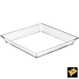 Tacki do Degustacji Medium Przezroczyste 13x13 cm (192 Sztuk)