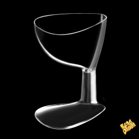 Plastic Tasting Glass PS "Penta" Clear 66ml (240 Units)