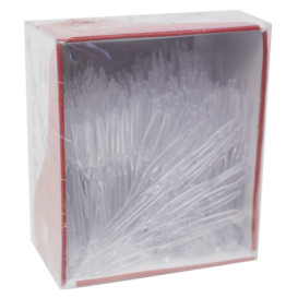 Pick Plastikowe Snack Stick Przezroczyste 90 mm (1650 Sztuk)