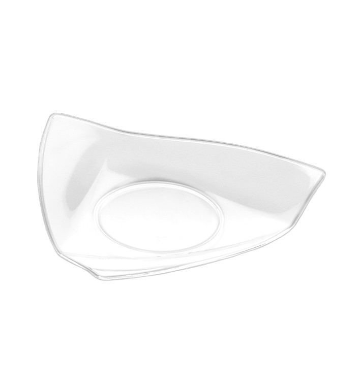 Tasting Plastic Plate PS "Vela" Clear 8,5x8,5 cm (50 Units) Tasting Plastic Plate PS "Vela" Clear 8,5x8,5 cm (50 Units)