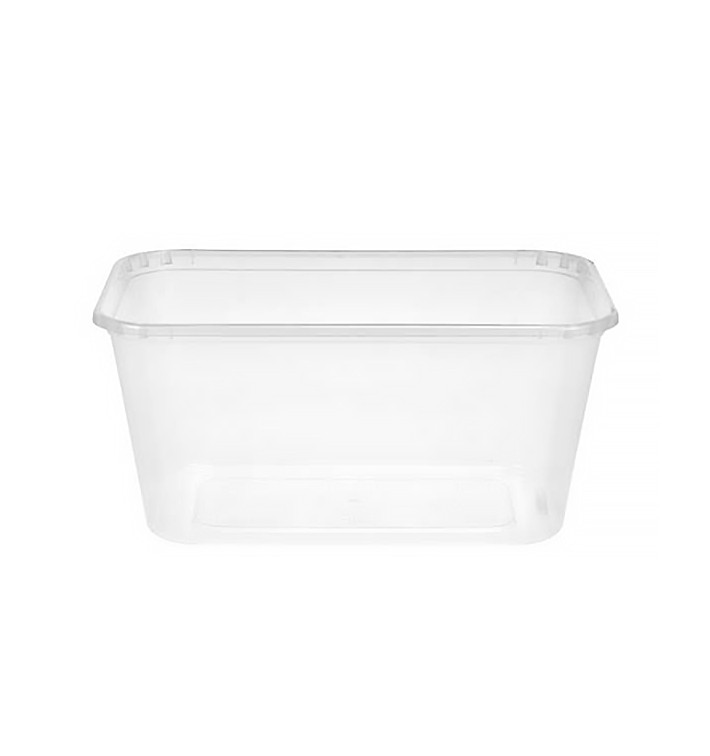 Miski Plastikowe Prostokątny PP 1000ml (50 Sztuk) Miski Plastikowe Prostokątny PP 1000ml (50 Sztuk)