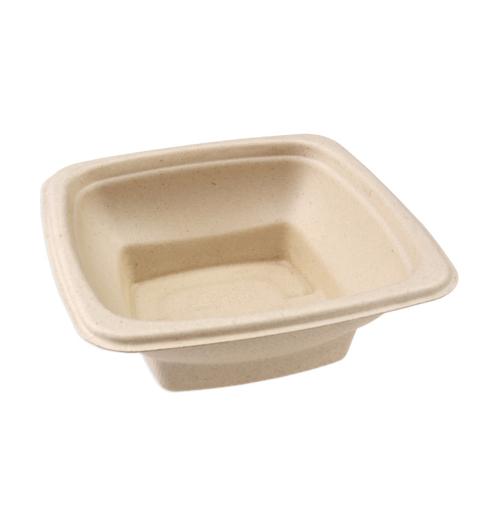 Miski Trzciny Cukrowej 500ml 150x150x40mm Miski Trzciny Cukrowej 500ml 150x150x40mm