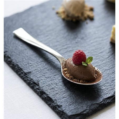 Detal łyżeczki PS metalizowanej efekt srebra wielorazowej