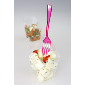 Widelczyki Plastikowe Premium Malina 190mm (180 Sztuk)