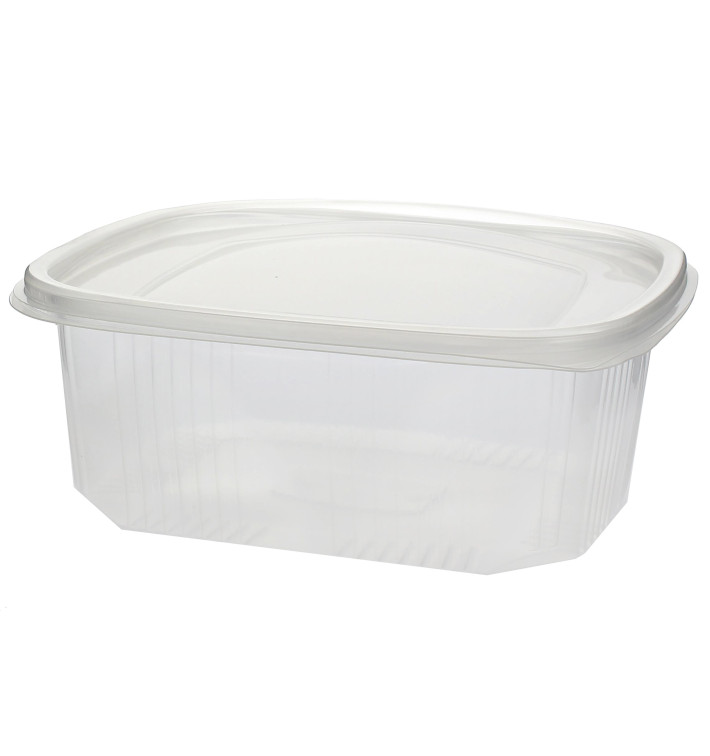 Miski z Pokrywką na Zawiasie PP 2000ml MicroFale Miski z Pokrywką na Zawiasie PP 2000ml MicroFale