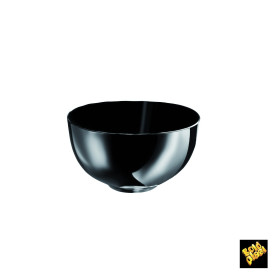 Tasting Plastic Bowl PS "Small Size Style" Black 150ml (12 Units) 