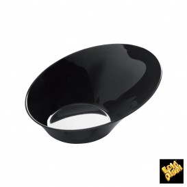 Tasting Plastic Bowl PS "Sodo" Black 50 ml (500 Units)