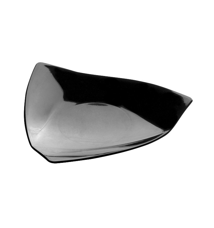 Tasting Plastic Plate PS "Vela" Black 8,5x8,5 cm (50 Units) Tasting Plastic Plate PS "Vela" Black 8,5x8,5 cm (50 Units)