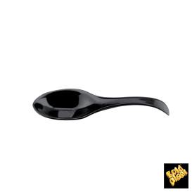 Łyżeczki do Degustacji Single-Dose Czarni 120 mm (600 Sztuk)
