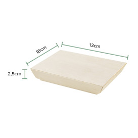 Pokrywka do Drewniane 18x13cm (100 Sztuk)