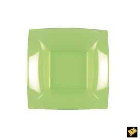 Talerz Plastikowe Głębokie Zielony Limonka Nice PP 180mm (25 Sztuk)