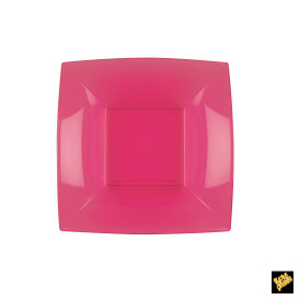 Talerz Plastikowe Głębokie Fuchsia Nice PP 180mm (300 Sztuk)