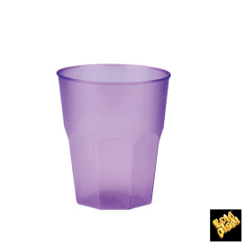 Kubki Plastikowe "Frost" Liliowa PP 270ml (20 Sztuk)