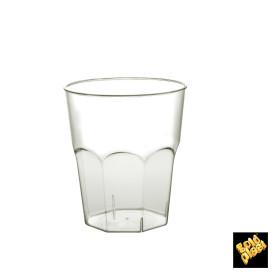 Kubki Plastikowe Koktajl Przezroczyste PS Ø84mm 270ml (20 Sztuk)