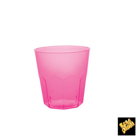 Kubki Plastikowe Fuchsia Przezroczyste PS Ø73mm 220ml (1000 Sztuk)