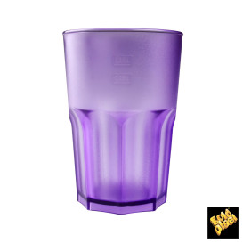 Kubki Wielokrotnego Użytku SAN Frost Liliowa 400 ml (5 Sztuk)