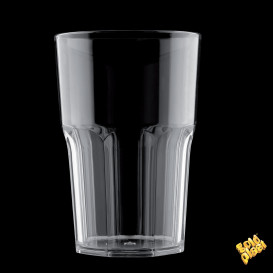 Kubki Wielokrotnego Użytku SAN "Granity" Przezroczyste 400 ml (5 Sztuk)