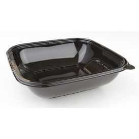 Miski Plastikowe Czarni PET 1000ml 190x190x50mm (50 Sztuk)