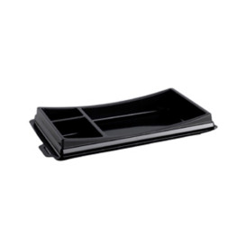 Pojemniki na Sushi Czarni 199x113mm (10 Sztuk)
