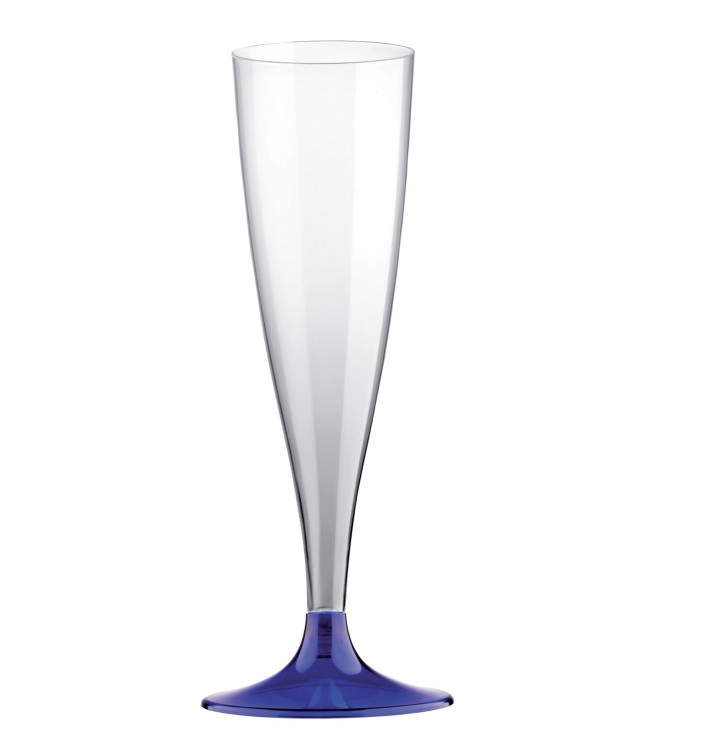 Kieliszki Plastikowe do Wina Musującego na Podstawie Niebieski 140ml 2P (400 Sztuk) Kieliszki Plastikowe do Wina Musującego na Podstawie Niebieski 140ml 2P (400 Sztuk)