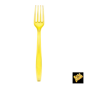 Widelczyki Plastikowe PS Premium Żółty 190mm (1000 Sztuk)