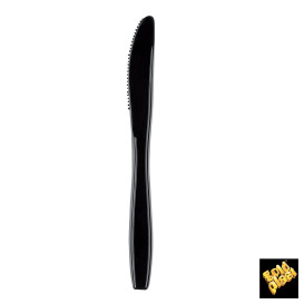 Nóż Plastikowi Premium PS Czarni 190mm (1000 Sztuk)