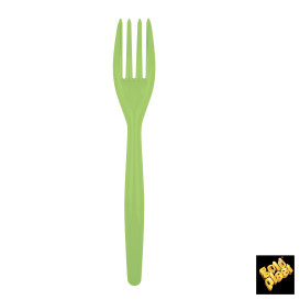 Widelczyki Plastikowe Easy PS Zielony Limonka 180mm (20 Sztuk)